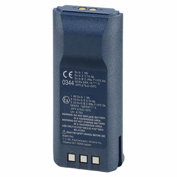 Icom BP-277EX Battery ATEX | Quality Two-Way Radios